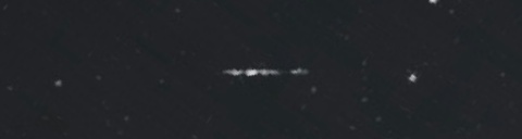 Unprocessed fireball image