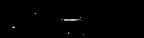 Processed fireball image