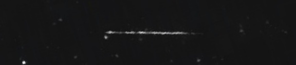 Unprocessed fireball image