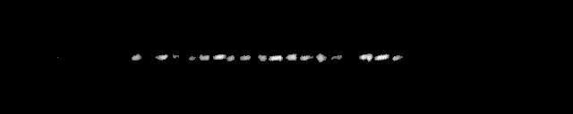 Processed fireball image