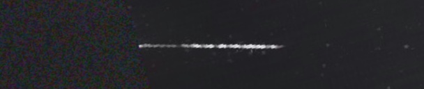 Unprocessed fireball image