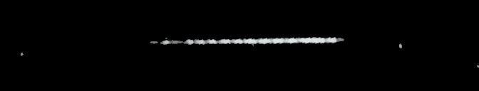 Processed fireball image