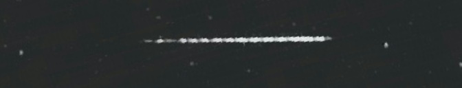 Unprocessed fireball image