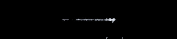 Processed fireball image