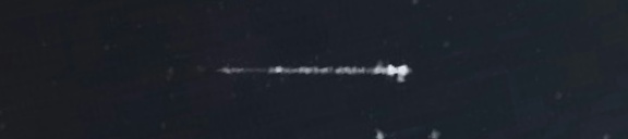 Unprocessed fireball image