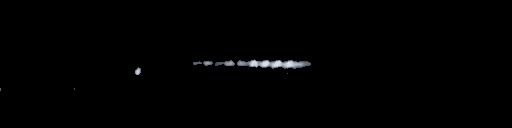 Processed fireball image