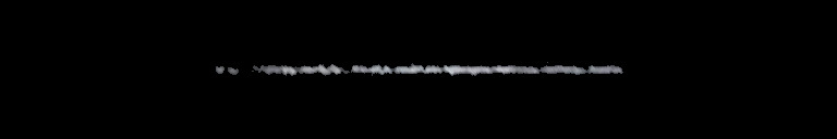 Processed fireball image