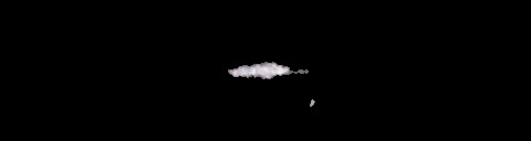 Processed fireball image