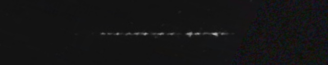 Unprocessed fireball image
