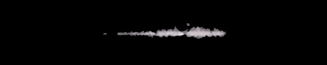Processed fireball image