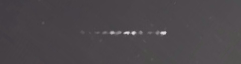 Unprocessed fireball image