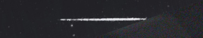 Unprocessed fireball image