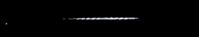 Processed fireball image