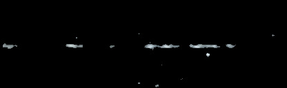 Processed fireball image