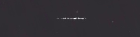 Unprocessed fireball image