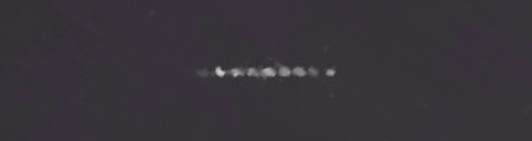 Unprocessed fireball image