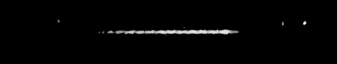 Processed fireball image