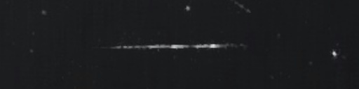 Unprocessed fireball image