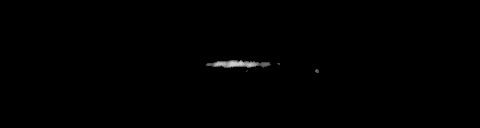 Processed fireball image