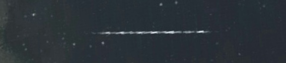 Unprocessed fireball image