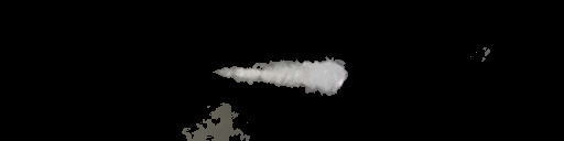 Processed fireball image