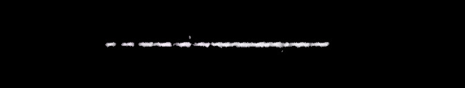 Processed fireball image