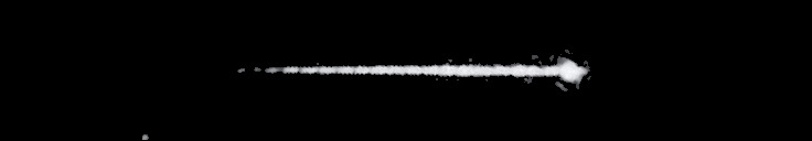 Processed fireball image