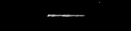 Processed fireball image