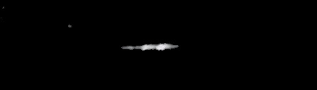 Processed fireball image