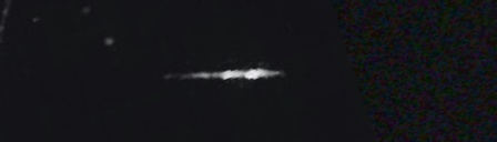 Unprocessed fireball image