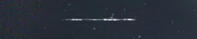 Unprocessed fireball image
