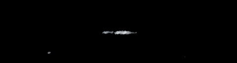 Processed fireball image