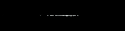Processed fireball image