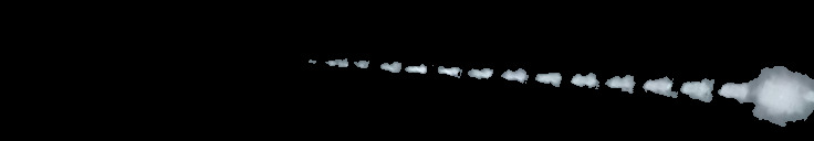 Processed fireball image