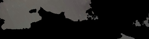 Processed fireball image