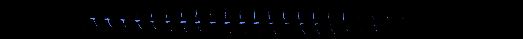 Processed fireball image