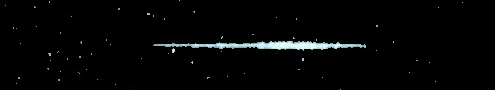 Processed fireball image