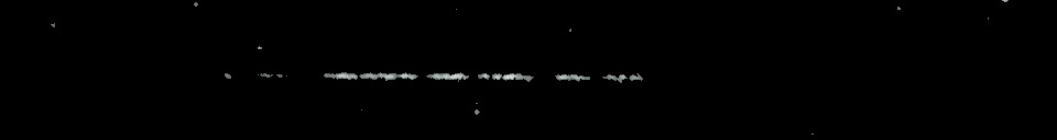 Processed fireball image