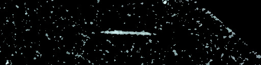 Processed fireball image