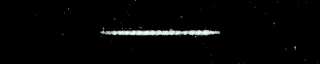 Processed fireball image
