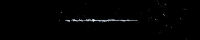 Processed fireball image