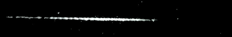 Processed fireball image