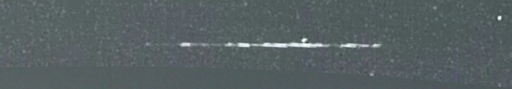 Unprocessed fireball image