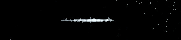 Processed fireball image