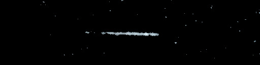 Processed fireball image