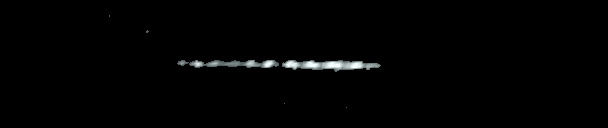Processed fireball image