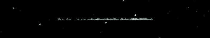 Processed fireball image