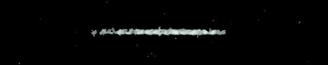 Processed fireball image