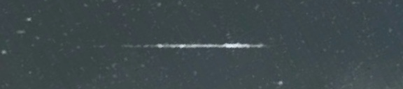 Unprocessed fireball image
