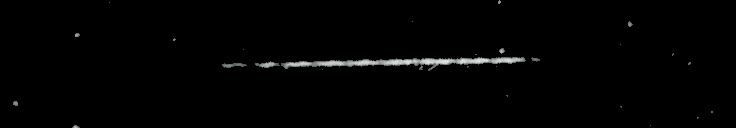 Processed fireball image